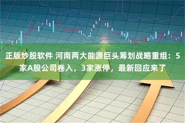 正版炒股软件 河南两大能源巨头筹划战略重组：5家A股公司卷入，3家涨停，最新回应来了