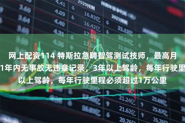 网上配资114 特斯拉急聘智驾测试技师，最高月薪3万元，要求：第1年内无事故无违章记录，3年以上驾龄，每年行驶里程必须超过1万公里